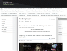 Tablet Screenshot of bigny.com